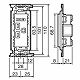 パナソニック フルカラー 埋込接地コンセント 取付枠付 15A 250V WN1112K 画像2