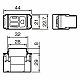 パナソニック フルカラー 埋込扉付接地コンセント 15A 125V WN11511 画像2