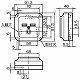 パナソニック 接地2P角型コンセント 薄形 30A 250V ブラック WK36301B 画像2