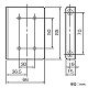 パナソニック コーナープレート 露出増設ボックス用 WV2302 画像2