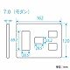 パナソニック フルカラー モダンプレート 6コ(3コ+1コ+2コ)用 ミルキーホワイト WN6076W 画像2