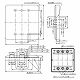 パナソニック フルカラー モダン腰高カバープレート 2連用 厚さ17mm ミルキーホワイト WN8042W 画像3