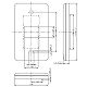 パナソニック フルカラー 腰高ワンタッチモダンプレート 1コ用 ミルキーホワイト WN6201WK 画像3