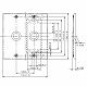 パナソニック フルカラー ステンレス大穴電話線プレート 2連用 取付枠付 WN7662K 画像3