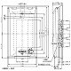 パナソニック フルカラー 薄型金属ガードプレート 3コ用 カギ付 取付枠付 WN7863K 画像2