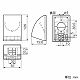 パナソニック 防雨入線カバー 露出・埋込両用 ホワイトシルバー WP9631S 画像3