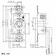 パナソニック フルカラー 埋込引掛接地コンセント 接地リード線付 チョコ 15A 125V WF2315A1 画像3