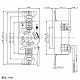 パナソニック フルカラー 埋込3P引掛接地コンセント 接地リード線付 ミルキーホワイト 30A 250V WF2430W1 画像3