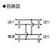 パナソニック ケースウェイはめ込み ジョイントボックス 素通し配線用 3分岐 20A 300V WK7339 画像2