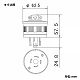 パナソニック 引掛接地3Pキャップ 30A 250V ブラック WF6430 画像2