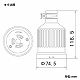 パナソニック 防水引掛3Pゴムコードコネクタボディ 30A 250V ブラック WA5338 画像2