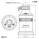 パナソニック 防水引掛接地2Pゴムコードコネクタボディ 15A 125V ブラック WA5319K 画像2