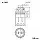 パナソニック 2Pキャップ 15A 125V ブラック WF5215 画像2
