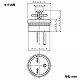 パナソニック 接地2Pキャップ 15A 250V ミルキーホワイト WF7011W 画像2