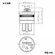 パナソニック 接地2Pキャップ 30A 250V ブラック WF5630 画像2