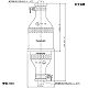 パナソニック 防水接地2Pゴムコードコネクタ セット 15A 250V ブラック WA3615 画像2