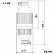 パナソニック 防水接地3Pゴムコードコネクタ セット 20A 250V ブラック WA3420K 画像2