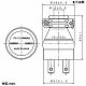 パナソニック 2Pゴムキャップ 15A 250V ブラック WF4212 画像2