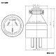 パナソニック 3Pゴムキャップ 30A 250V ブラック WF4330 画像2