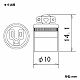 パナソニック 接地2Pコードコネクタボディ 15A 125V ブラック WA1519 画像2