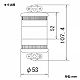 パナソニック 接地3Pコードコネクタ セット 20A 250V ブラック WA1420 画像2