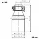 パナソニック 2Pゴムコードコネクタボディ 15A 125V ブラック WA2219 画像2