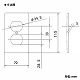 パナソニック ステンレスプレート 埋込ダブルコンセント用 WF9631K 画像2