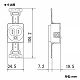 パナソニック 埋込接地2Pコンセント 15A 125V ミルキーホワイト WF3002WK 画像2