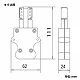 パナソニック 2Pキャップ 舞台・スタジオ用C型接地 30A 125V ブラック WF5830B 画像2