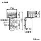 パナソニック EEスイッチ受台 JISプラグインCS形 6A 125V EE8932 画像2