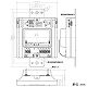 パナソニック 増幅器 天井用 フル端子ジョイント形 入力100V WR3915 画像2