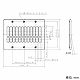 パナソニック 2線式リモコンセレクタスイッチ用プレート 12回路用 WR3512 画像2