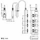 パナソニック ランプレススイッチ付タップ 4コ口 ACアダプター対応 スナップキャップ付 2mコード付 ホワイト WHS25249WP 画像2