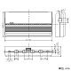 パナソニック OAタップ用保護カバー 4コ口用 マグネット付 グレー WH9900H 画像2