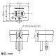 パナソニック アースターミナル付変換アダプタ/プラグ 15A 125V WH2881P 画像2