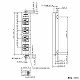 パナソニック OAタップ 接地コンセント 4コ口 マグネット付 コードなし 15A 125V グレー WCH2304H 画像2