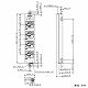 パナソニック OAタップ 接地抜け止めコンセント 4コ口 マグネット付 コードなし 15A 125V グレー WCH2404H 画像2