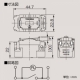 東芝 片切オフピカスイッチB 15A 100V用 《WIDE i》 WDG1311 画像2