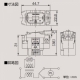 東芝 オンオフピカスイッチ 片切・3路兼用 4A 100V用 《WIDE i》 WDG1413 画像2