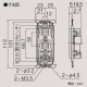 東芝 アースターミナル付接地ダブルコンセント 15A 125V ニューホワイト 《WIDE i/E’sコンセント》 NDG2187E(WW) 画像2