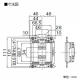 東芝 保安灯専用コンセント 15A 125V ニューホワイト 《WIDE i/E’sコンセント》 NDG2132(WW) 画像2