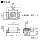 東芝 扉付コンセント 15A 125V ニューホワイト 《WIDE i/E’sコンセント》 NDG2111S(WW) 画像2