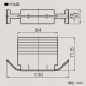 東芝 絶縁セパレータ  《WIDE i/E’s配線器具》 NDG4721 画像2