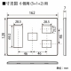 東芝 スイッチ/コンセント用プレート 簡易耐火 6(3+1+2)個用 ニューホワイト 《WIDE i/E’s》 WDG5436H(WW) 画像2