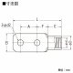 ニチフ 銅線用 裸圧着端子 角形2ツ孔 10個入り 200-D-12 画像2