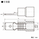 ニチフ 差込形接続端子 250シリーズ ポリ塩化ビニル製 100個入 黄色 TMEDV630855-M-YEL 画像2