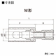 ニチフ 防水形ピン端子 M形 100個入り 青透明色 PC4020-M-WP-BCL 画像2