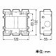 未来工業 打込み用スイッチボックス 2個用 ハブ無 USB2 画像2