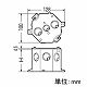 未来工業 八角コンクリートボックス 深形(75mm) 側面ノックアウト無 8CB-75 画像3