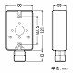 未来工業 高耐候性露出スイッチボックス 防水コンセント用 コネクタ付 ベージュ PVR16-BC1GJ 画像4